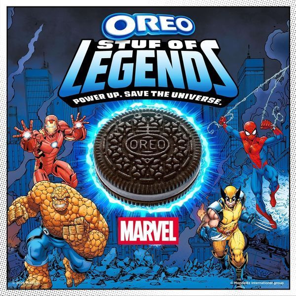Печенье Oreo Marvel Stuf Of Legends Special Edition 303г 10853 фото