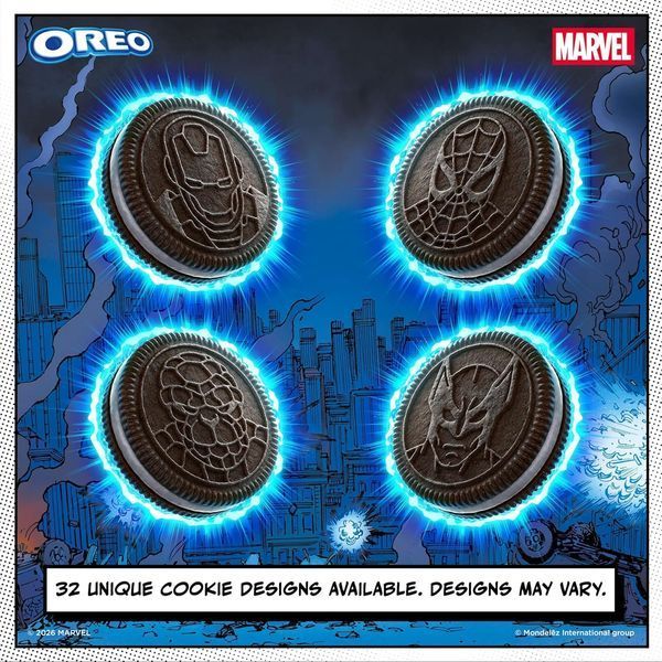 Печенье Oreo Marvel Stuf Of Legends Special Edition 303г 10853 фото
