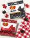 Лакричні жувальні цукерки Jelly Belly Black Licorice Scottie Dogs 78г 1971 фото 2