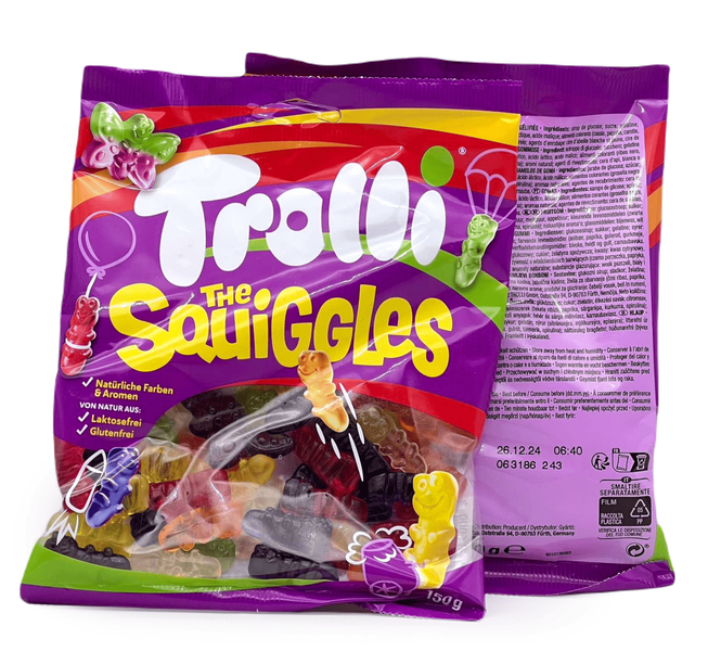 Желейні цукерки Trolli The Squiggles 150г 11666 фото