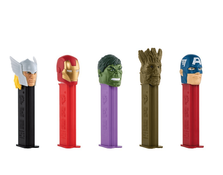 Диспенсер с конфетами Pez Marvel Collection Халк 17г 10256 фото