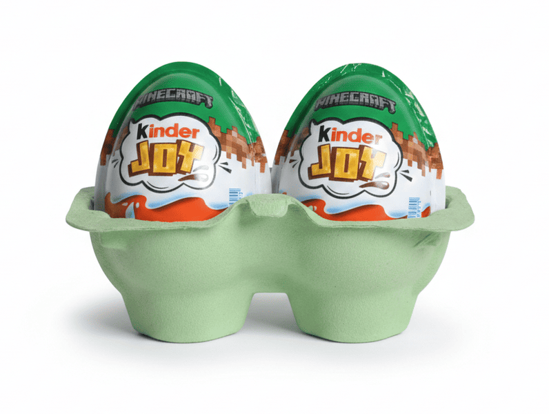 Шоколадні яйця Kinder Joy Minecraft 2шт &times; 20г 10450 фото