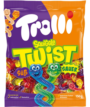 Желейные конфеты Trolli Squiggle Twist 150г 11667 фото