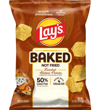 Чіпси Lay's Baked Loaded Potato Chips 177.1г 11003 фото