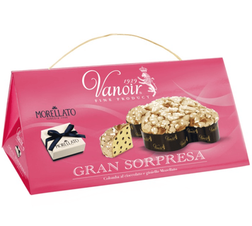 Подарунковий набір Vanoir Gran Sorpresa Colomba з ювелірною прикрасою Morellato 750г 10551 фото