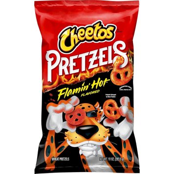 Крендельки Cheetos Pretzels Flamin' Hot 283г 7148 фото