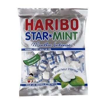 М'ятні цукерки Haribo Star Mint Starmint Intense Mint 200 г 6826 фото