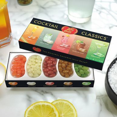 Подарочная коробка жевательных конфет Jelly Belly Cocktail Classics Gift Box 125г 0088 фото
