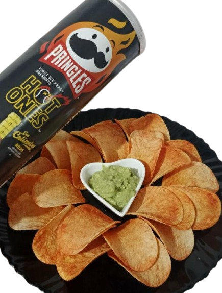 Чипсы Pringles Hot Ones Los Calientes Rojo 156г 8310 фото