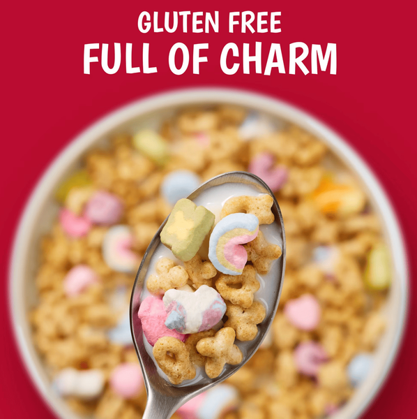 Сухий сніданок General Mills Lucky Charms Jumbo Unicorns with Marshmallows Family Size 527г 0331 фото