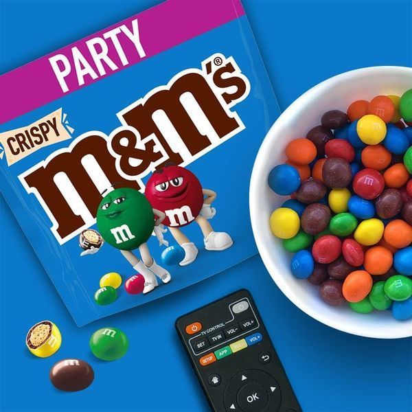 Драже M&M's Crispy Milk Chocolate Party 850 g 6023 фото