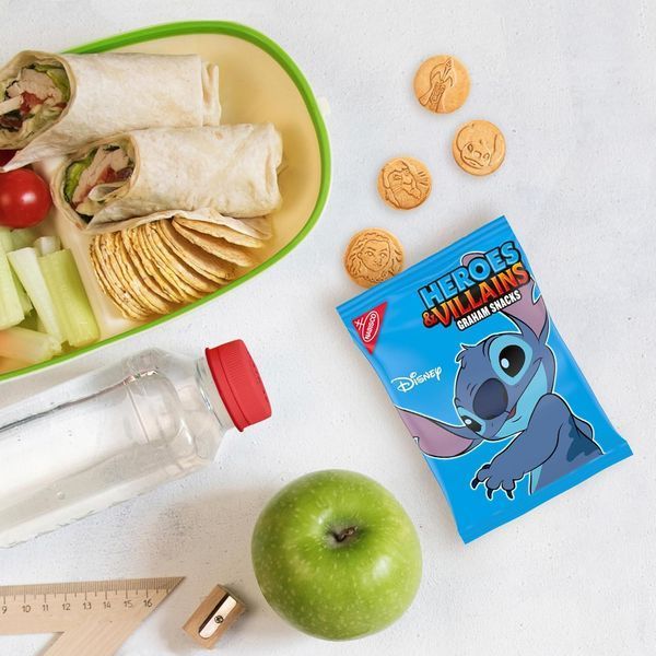 Печенье Nabisco Disney Heroes and Villains Graham Snacks Variety Pack 10шт, 280г 11424 фото