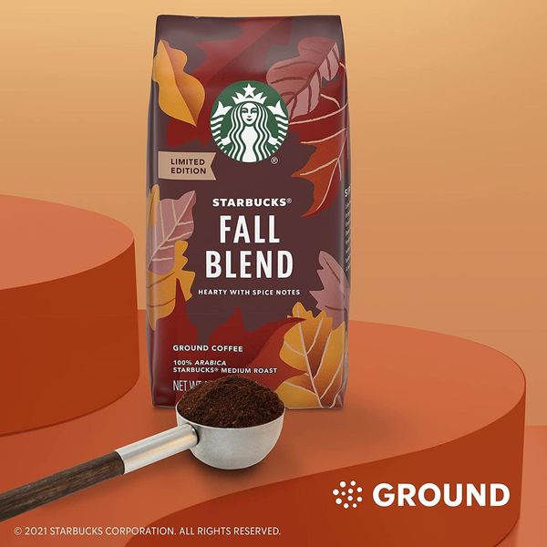 Мелена кава Starbucks Fall Blend Medium Roast Coffe 100% Арабіка 283g 2056 фото