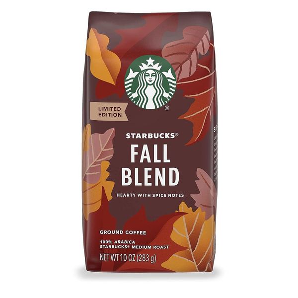 Молотый кофе Starbucks Fall Blend Medium Roast Coffe 100% Arabica 283g 2056 фото