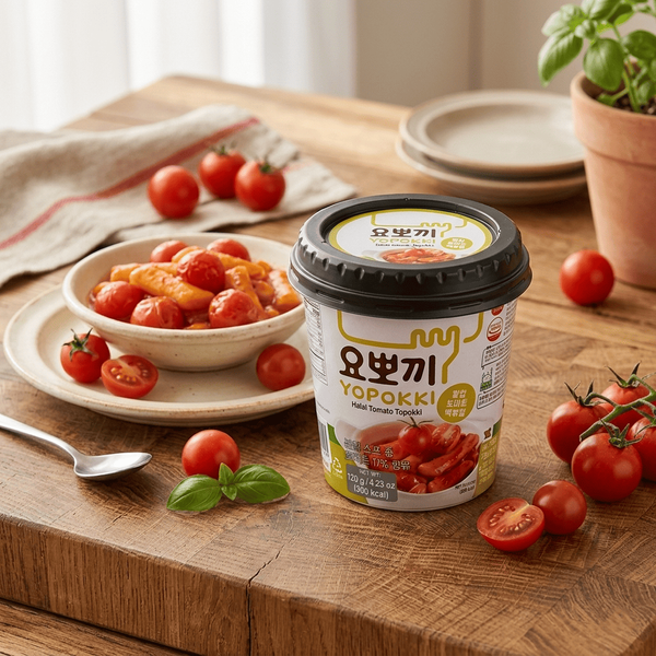 Токпоккі Young Poong Yopokki Halal Tomato Topokki 120г 10751 фото