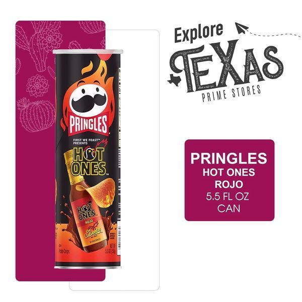 Чипсы Pringles Hot Ones Los Calientes Rojo 156г 8310 фото