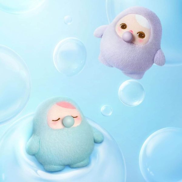 Игрушка-брелок Pop Mart Pucky Beanie Bubble UP Series 1шт 9071 фото