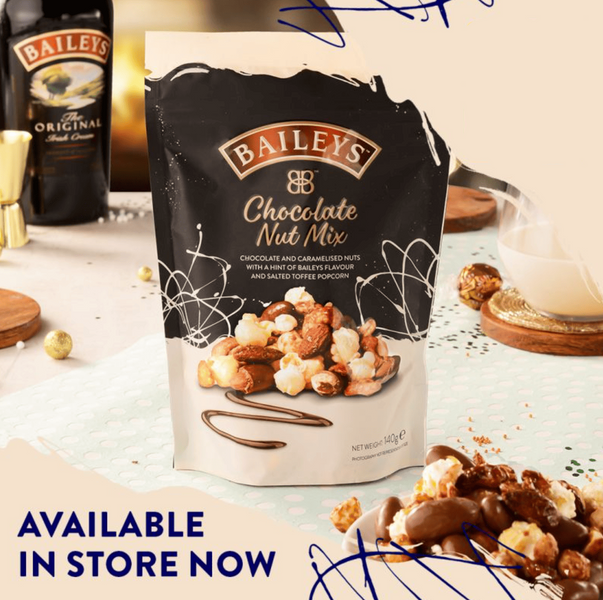 Шоколадно-ореховая смесь Baileys Chocolate Nut Mix Pouch 140г 10107 фото