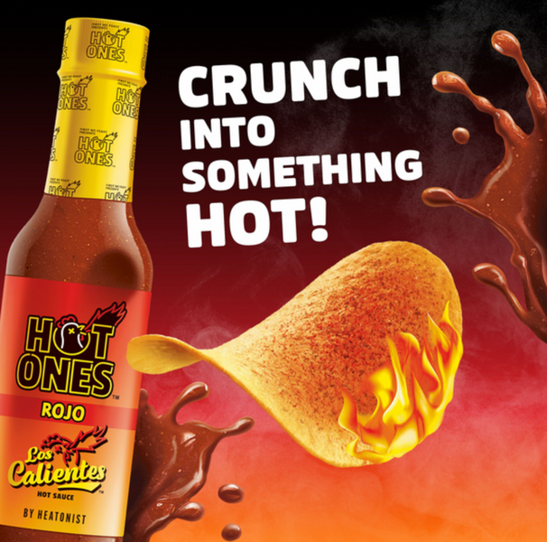 Чипсы Pringles Hot Ones Los Calientes Rojo 156г 8310 фото