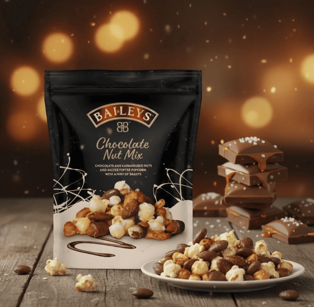 Шоколадно-ореховая смесь Baileys Chocolate Nut Mix Pouch 140г 10107 фото