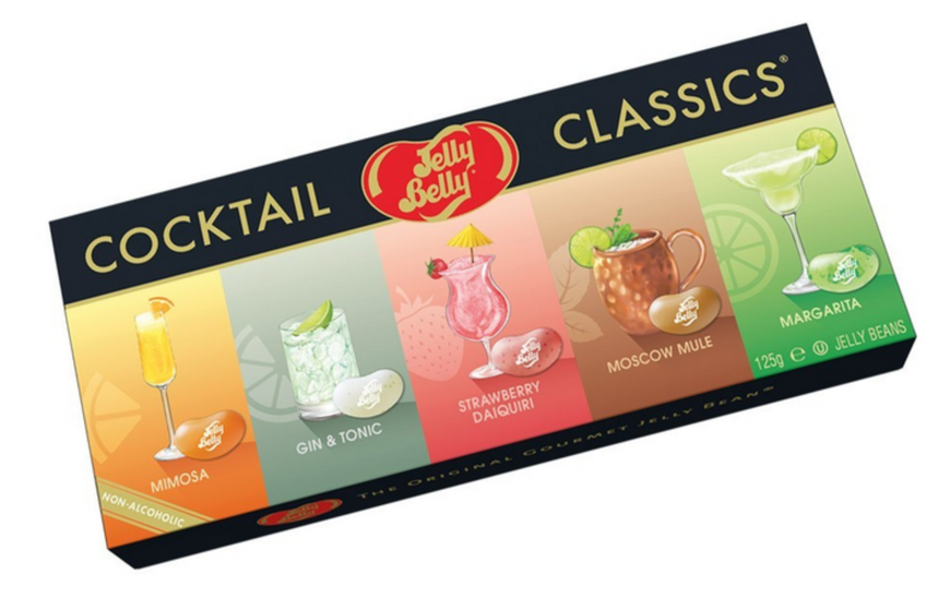 Подарочная коробка жевательных конфет Jelly Belly Cocktail Classics Gift Box 125г 0088 фото