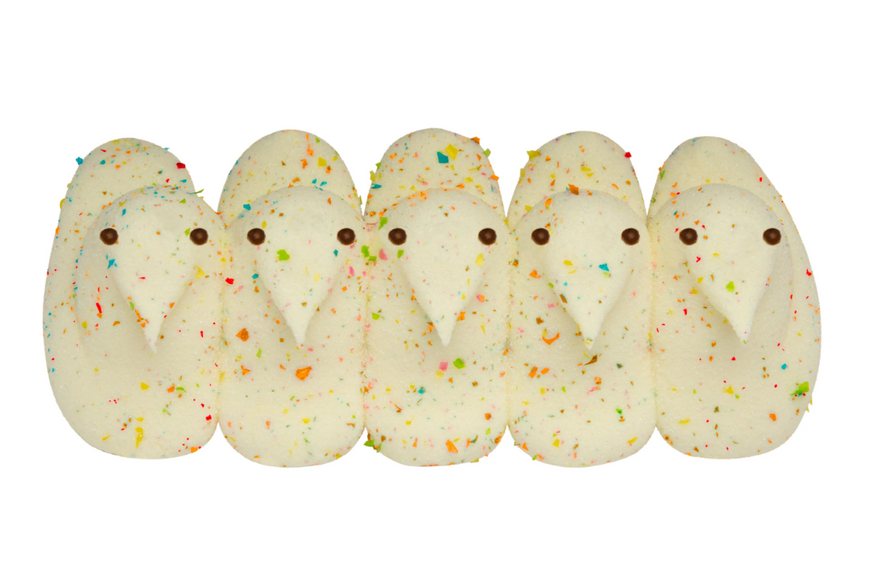 Маршмеллоу Peeps Party Cake Marshmallow Chicks 42г 8506 фото