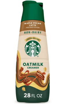 Рослинні вершки для кави&nbsp;Starbucks Non-Dairy Oatmilk Maple Pecan Latte Creamer 828 мл 9523 фото