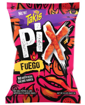 Снеки Takis Fuego Pix Crunchy Corn Puff Snack 240.9г 11524 фото