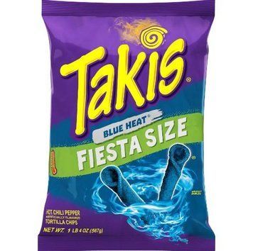 Чипсы Takis Blue Heat Rolls Fiesta Bag 567g 6030 фото