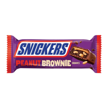 Батончик Snickers Peanut Brownie 34g 1918 фото