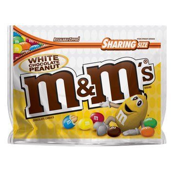 Драже M&M's White Chocolate Peanut 272.2g 0816 фото