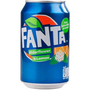 Газировка Fanta Lemon & Elderflower 330ml 4545 фото