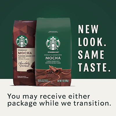 Мелена кава Starbucks Mocha Flavored Ground Coffee 311г 1000 фото
