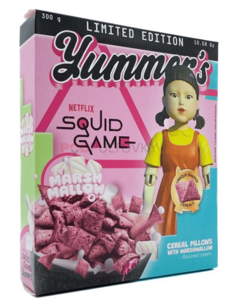 Пластівці Yummer's Limited Edition Squid Game Marshmallow Cornflakes 300г 8922 фото