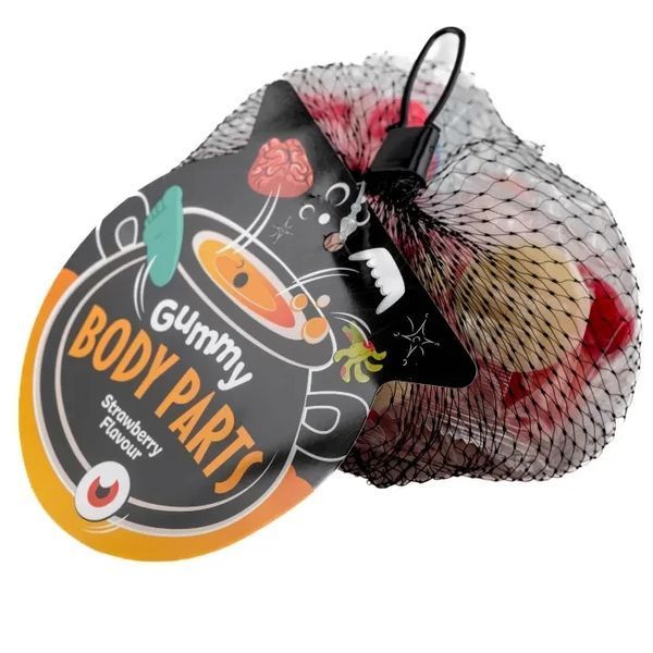 Желейні цукерки Halloween Gummy Eyeball Strawberry Flavour Sweets 112г 7206 фото