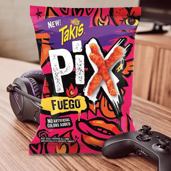Снеки Takis Fuego Pix Crunchy Corn Puff Snack 240.9г 11524 фото