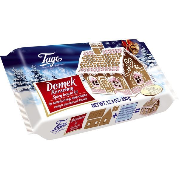 Пряничний Имбирный Домик Tago Domek 350g 2180 фото
