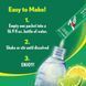 Порошковий напій 7-UP Powder Drink Mix Lemon Lime 6 стіків 13.2г 6690 фото 2