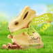 Шоколадний кролик Lindt Gold Rabbit Goldhase Pistazie 100г 10702 фото 2