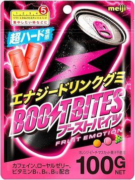 Жевательные конфеты Meiji Boost Bites Fruit Emotion 100г 8606 фото