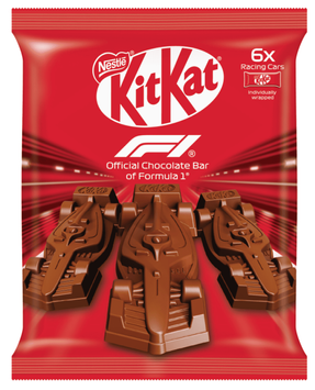 Шоколадні батончики Kit Kat Formula 1 Chocolate Bar 6шт 174г 10654 фото