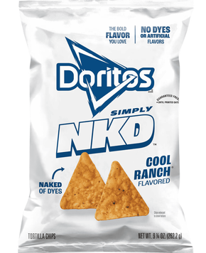 Чипсы Doritos Simply NKD Cool Ranch Tortilla Chips 262.2г 11525 фото