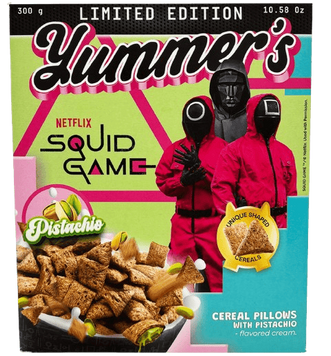 Хлопья Yummer's Limited Edition Squid Game Pistachio Cereal 300г 8923 фото