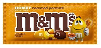 Драже M&M's Honey Roasted Peanut Chocolate Candy 49г 11718 фото