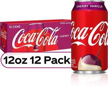 Блок Coca-Cola Cherry Vanilla 12х355ml 2782 фото