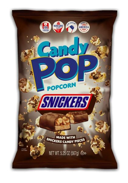 Попкорн Candy Pop Snickers Popcorn 149g 4799 фото