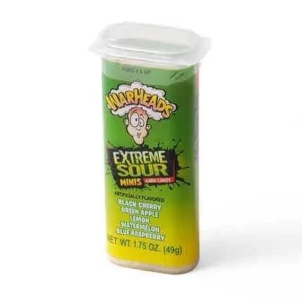 Кислые конфеты Warheads Extreme Sour Minis 49g 4115 фото