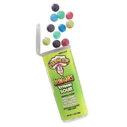 Кислые конфеты Warheads Extreme Sour Minis 49g 4115 фото
