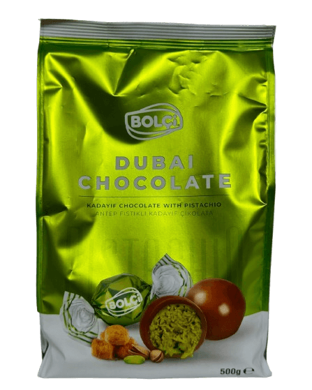 Дубайский шоколад мини конфеты Bolci Dubai Schokolade Chocolate Kugeln 500г 8013 фото