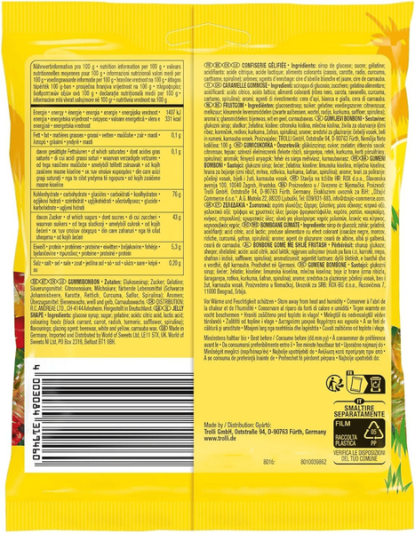 Желейні цукерки Trolli Wurrli 150г 11669 фото